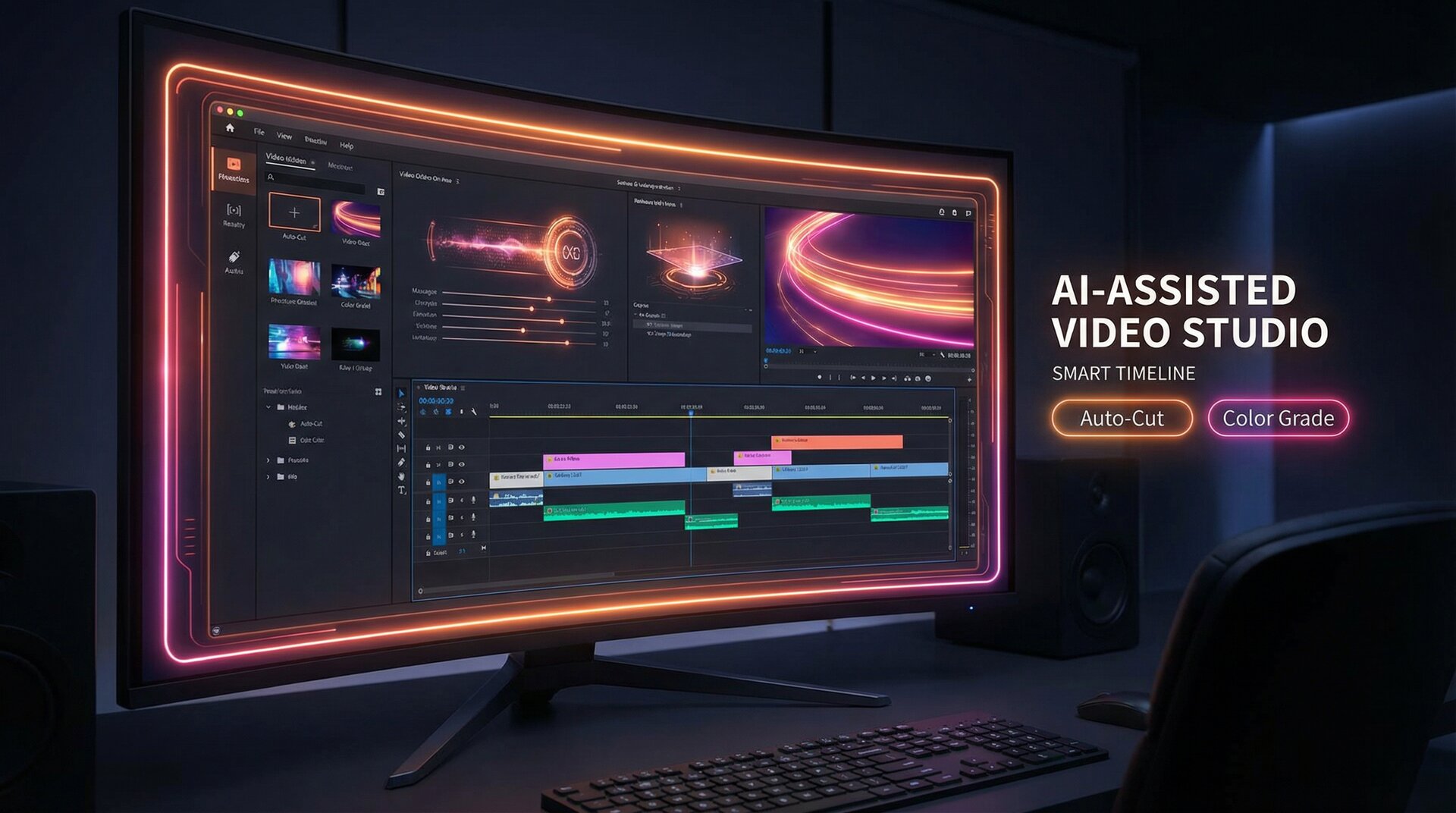 国产精品 AI视频创作工具
